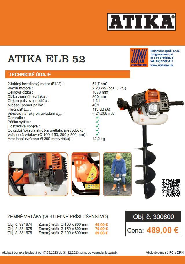 ATIKA ELB52 2023 PC NX.